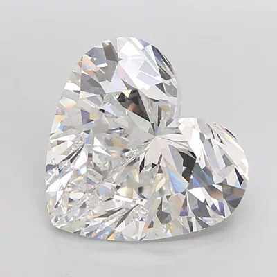 11.22ct D VVS2 Rare Carat Ideal Cut Heart Lab Grown Diamond