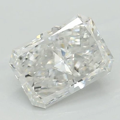 1.00ct F SI1 Very Good Cut Radiant Lab Grown Diamond
