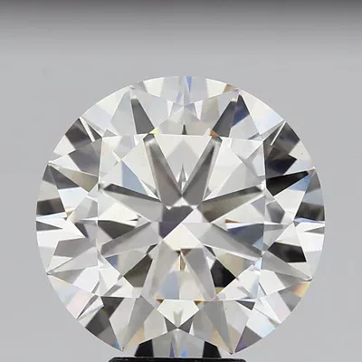 6.06ct H VVS2 Very Good Cut Round Lab Grown Diamond