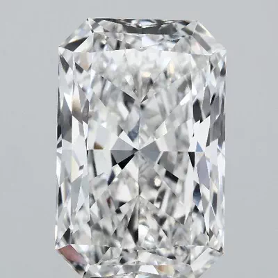 8.08ct F VS1 Rare Carat Ideal Cut Radiant Lab Grown Diamond