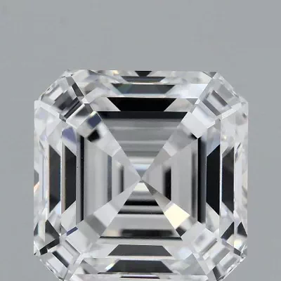 7.05ct D VVS2 Rare Carat Ideal Cut Asscher Lab Grown Diamond