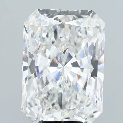 11.06ct F VVS2 Rare Carat Ideal Cut Radiant Lab Grown Diamond