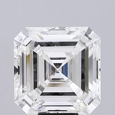 9.09ct G VVS2 Very Good Cut Asscher Lab Grown Diamond