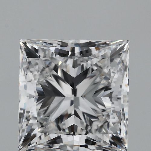 7.91ct E VS1 Rare Carat Ideal Cut Princess Lab Grown Diamond