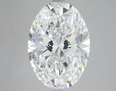 11.03ct F VS2 Rare Carat Ideal Cut Oval Lab Grown Diamond