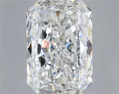 15.07ct F VVS2 Rare Carat Ideal Cut Radiant Lab Grown Diamond
