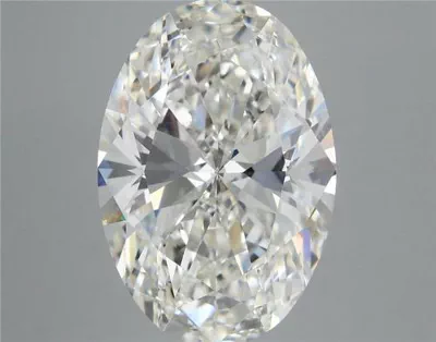10.09ct G VVS2 Rare Carat Ideal Cut Oval Lab Grown Diamond