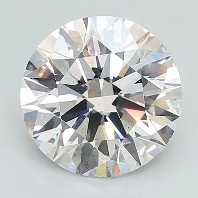 7.30ct F SI1 Rare Carat Ideal Cut Round Lab Grown Diamond
