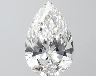 12.01ct F VS1 Rare Carat Ideal Cut Pear Lab Grown Diamond