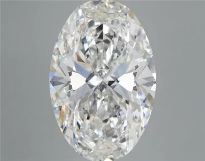 10.11ct F VS1 Rare Carat Ideal Cut Oval Lab Grown Diamond