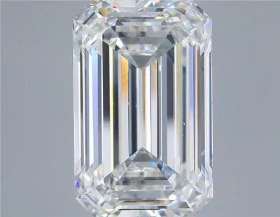 14.02ct G VS1 Rare Carat Ideal Cut Emerald Lab Grown Diamond