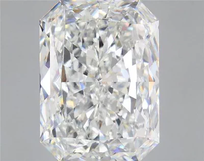 14.08ct F VVS2 Very Good Cut Radiant Lab Grown Diamond