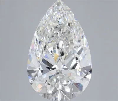 11.05ct F VVS2 Rare Carat Ideal Cut Pear Lab Grown Diamond