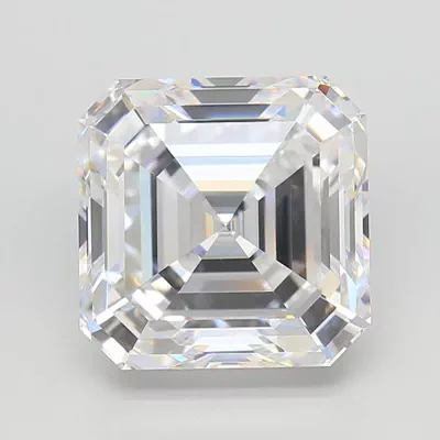 7.00ct D VVS2 Very Good Cut Asscher Lab Grown Diamond