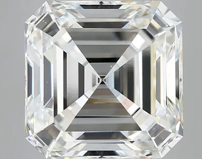10.07ct G VS1 Rare Carat Ideal Cut Asscher Lab Grown Diamond