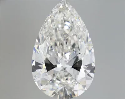 11.03ct G VS1 Rare Carat Ideal Cut Pear Lab Grown Diamond