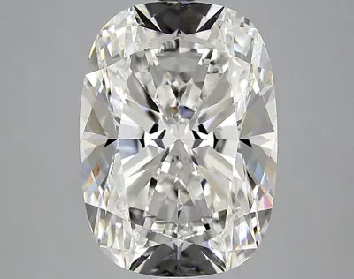 7.17ct F VVS2 Rare Carat Ideal Cut Cushion Lab Grown Diamond