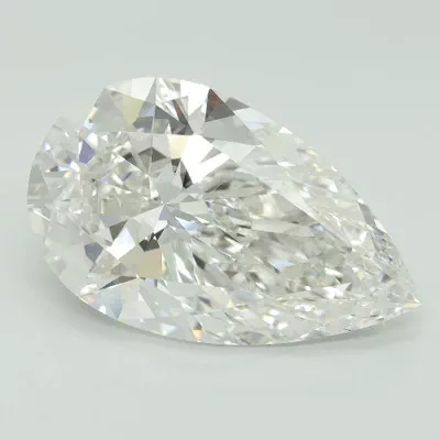 12.04ct G VS1 Rare Carat Ideal Cut Pear Lab Grown Diamond