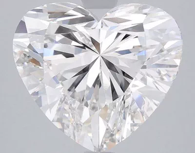 4.55ct G VS1 Rare Carat Ideal Cut Heart Lab Grown Diamond