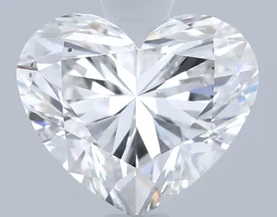 1.51ct G VS2 Rare Carat Ideal Cut Heart Lab Grown Diamond