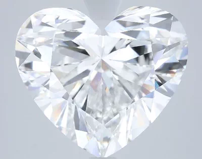 7.00ct E VVS2 Rare Carat Ideal Cut Heart Lab Grown Diamond