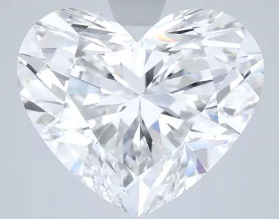 7.02ct E VS1 Rare Carat Ideal Cut Heart Lab Grown Diamond