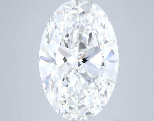 10.09ct F VVS2 Rare Carat Ideal Cut Oval Lab Grown Diamond