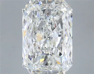 15.05ct F VVS2 Very Good Cut Radiant Lab Grown Diamond
