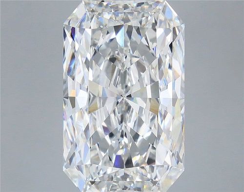 10.51ct F VVS2 Excellent Cut Radiant Lab Grown Diamond