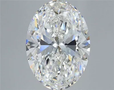 10.10ct F VVS2 Rare Carat Ideal Cut Oval Lab Grown Diamond