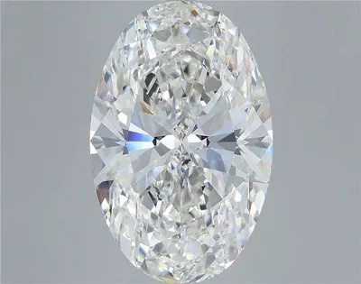 10.21ct F VVS2 Rare Carat Ideal Cut Oval Lab Grown Diamond