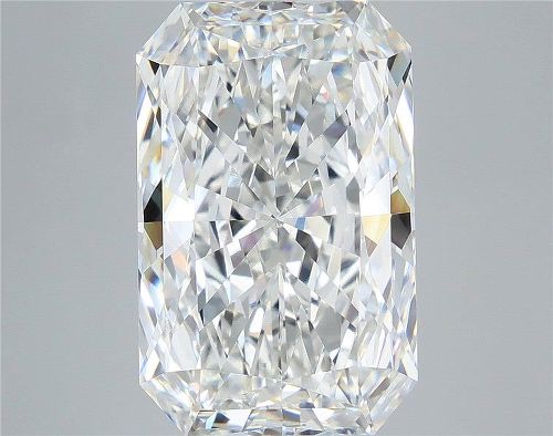 10.08ct F VVS2 Rare Carat Ideal Cut Radiant Lab Grown Diamond