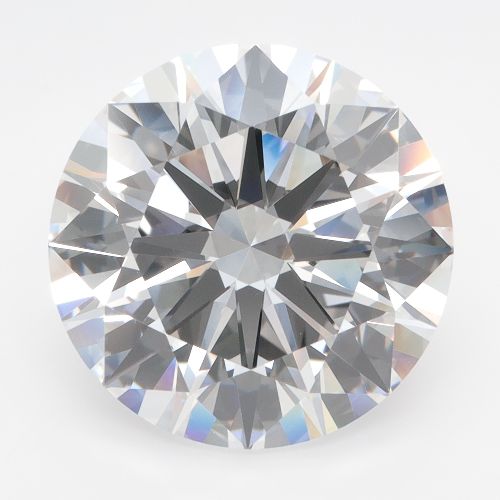 7.03ct D IF Rare Carat Ideal Cut Round Lab Grown Diamond