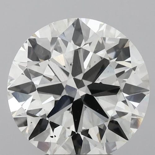 4.01ct H VS2 Excellent Cut Round Lab Grown Diamond
