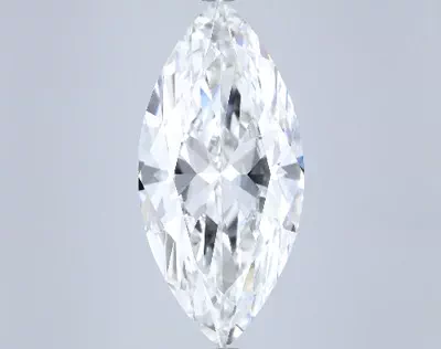9.05ct F VVS2 Rare Carat Ideal Cut Marquise Lab Grown Diamond