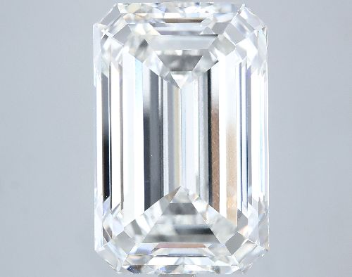 12.08ct F VVS2 Rare Carat Ideal Cut Emerald Lab Grown Diamond