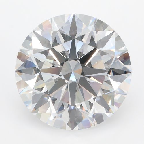 7.04ct D FL Rare Carat Ideal Cut Round Lab Grown Diamond