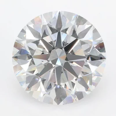 7.04ct D FL Rare Carat Ideal Cut Round Lab Grown Diamond