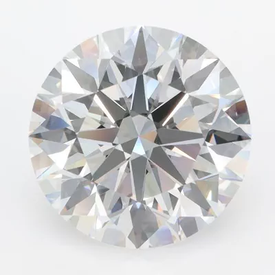 7.04ct D FL Rare Carat Ideal Cut Round Lab Grown Diamond