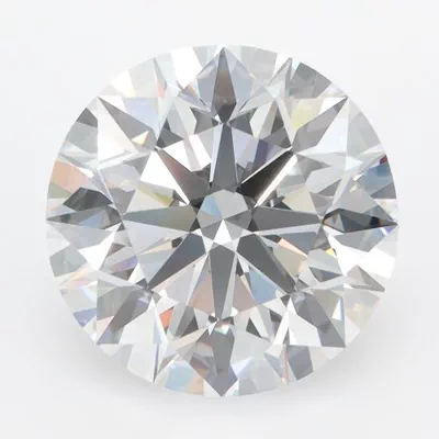 5.28ct D FL Rare Carat Ideal Cut Round Lab Grown Diamond