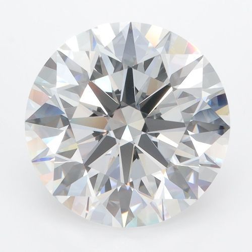 5.70ct D FL Rare Carat Ideal Cut Round Lab Grown Diamond