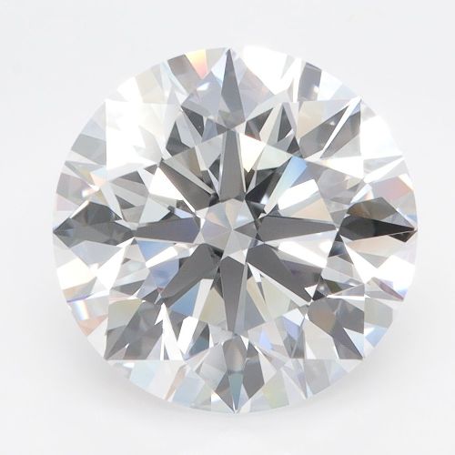 5.02ct D FL Rare Carat Ideal Cut Round Lab Grown Diamond