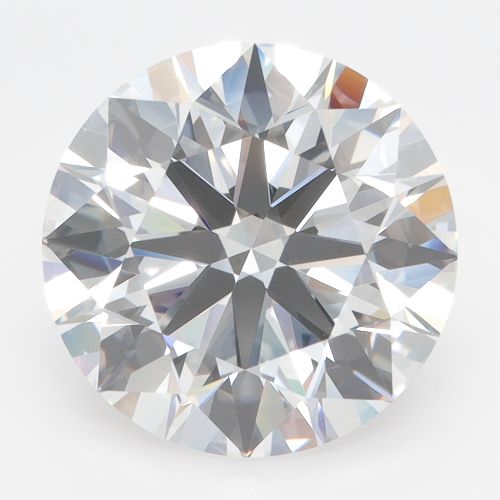 5.01ct D FL Rare Carat Ideal Cut Round Lab Grown Diamond
