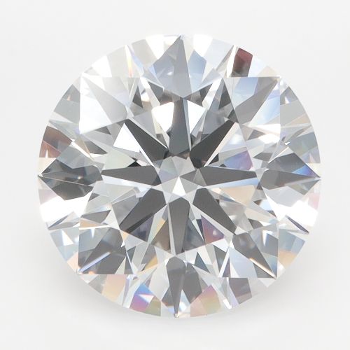 5.02ct D FL Rare Carat Ideal Cut Round Lab Grown Diamond