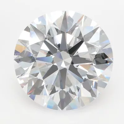 5.51ct D FL Rare Carat Ideal Cut Round Lab Grown Diamond