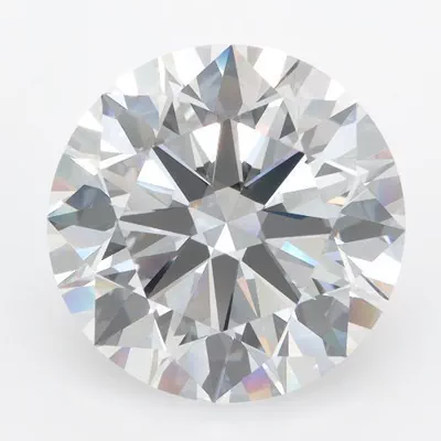 7.02ct E FL Rare Carat Ideal Cut Round Lab Grown Diamond
