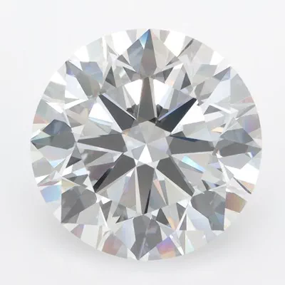 7.02ct E FL Rare Carat Ideal Cut Round Lab Grown Diamond