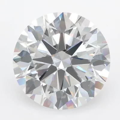 7.02ct E FL Rare Carat Ideal Cut Round Lab Grown Diamond