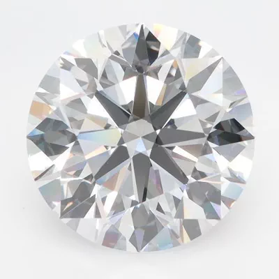 6.01ct D FL Rare Carat Ideal Cut Round Lab Grown Diamond