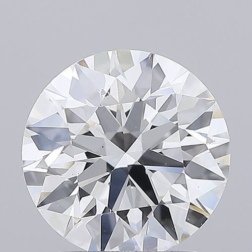 2.52ct E SI1 Rare Carat Ideal Cut Round Lab Grown Diamond